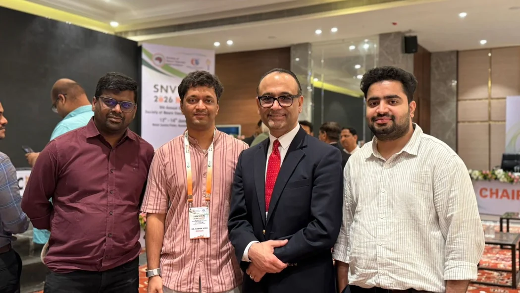 Group photograph at a professional medical conference